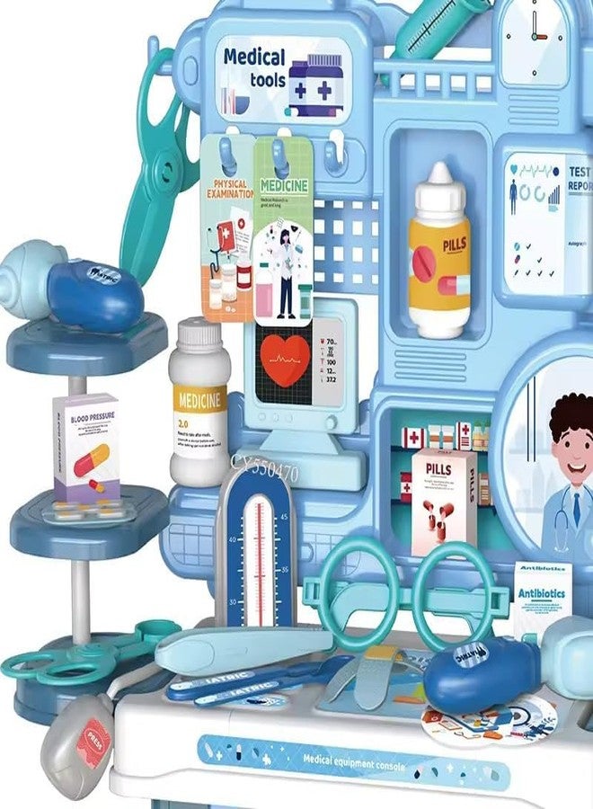 RAHU 42 PCS Doctor Set for Kids Girl, Pretend Play Doctor Set with Foldable Suitcase for Kids, Doctor Kit for Boys Girls 3 4 5 6 7 8 Years Old - Image 2
